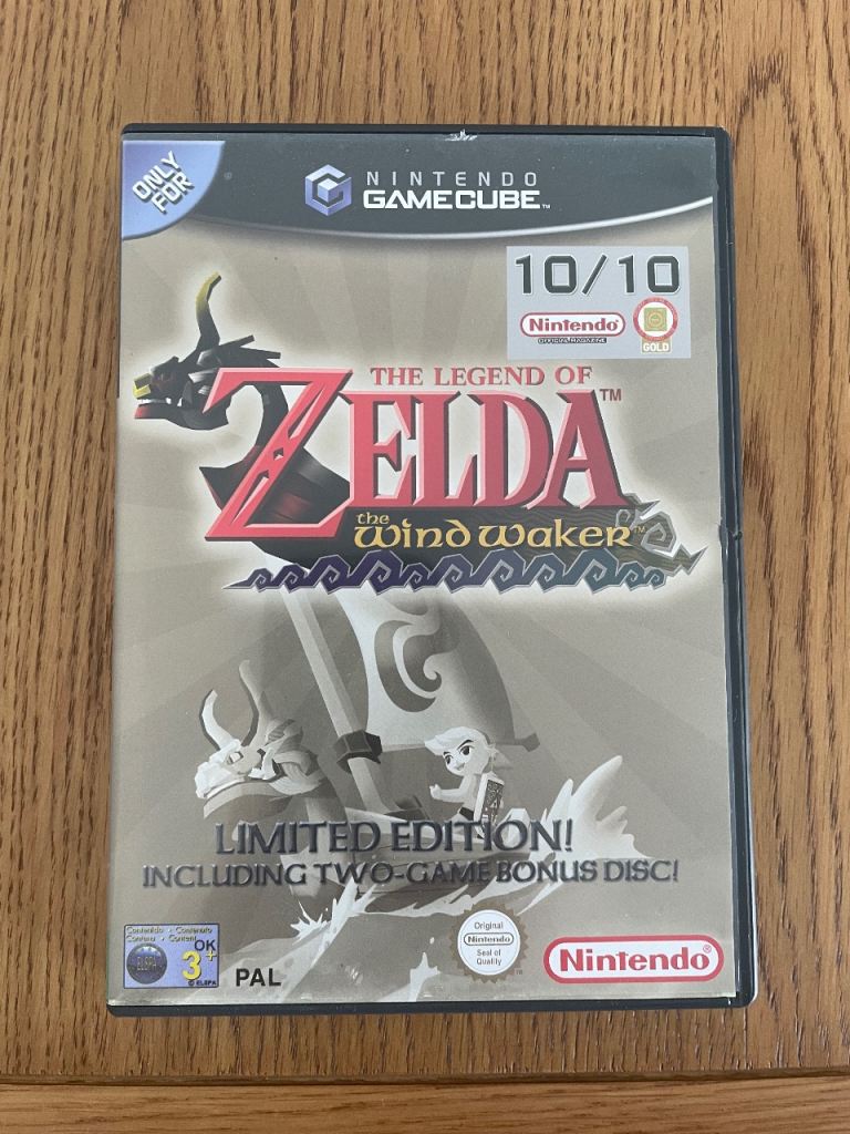 Nintendo GameCube The Legend of Zelda: The Wind Waker Limited Edition