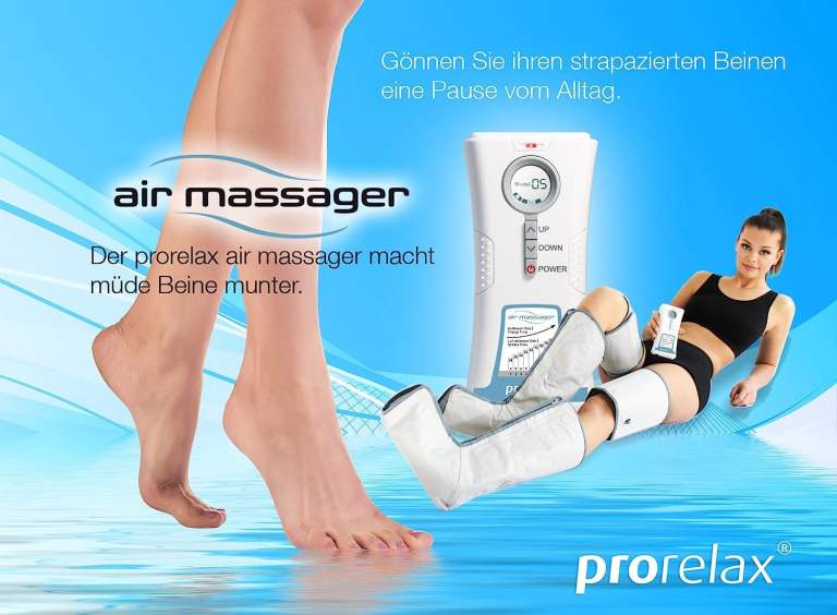 Air Massager with 9 Customized Massage Programs + 4 Cuffs 
