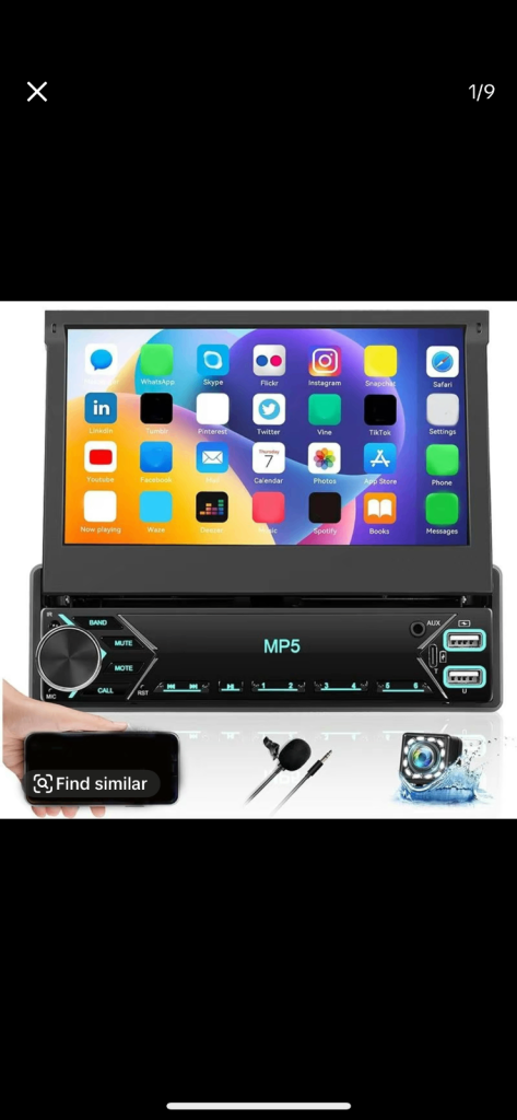 Brand new car video player 