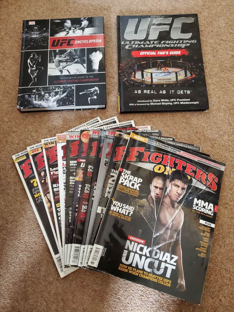 Mixed Martial Arts Books and Magazines MMA UFC