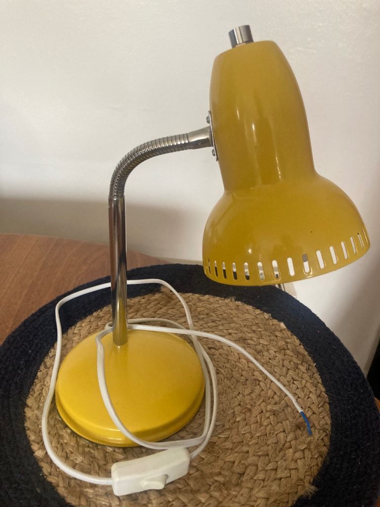 Bright yellow lamp