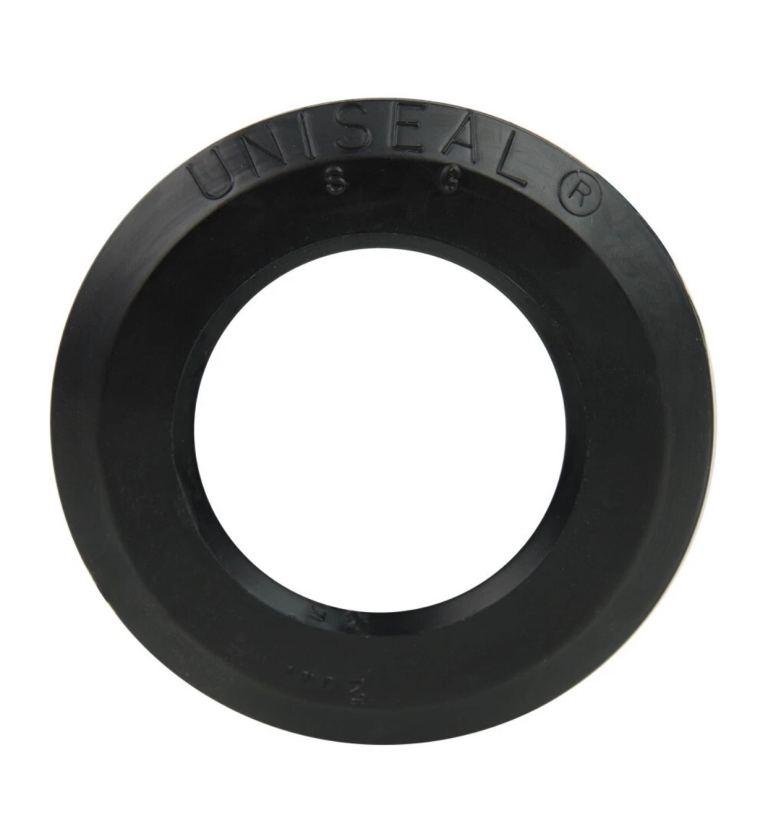 (Brand New) - 3” UNISEAL Rubber Flexi Tank Bulkhead Pipe Connector Grommet Plumbing Koi Hydroponics