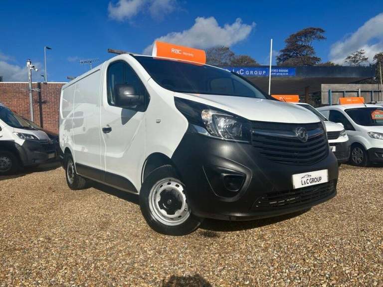 2018 Vauxhall Vivaro 1.6 CDTi 2700 PANEL VAN 5dr L1 H1 EURO 6 Panel Van Diesel Manual