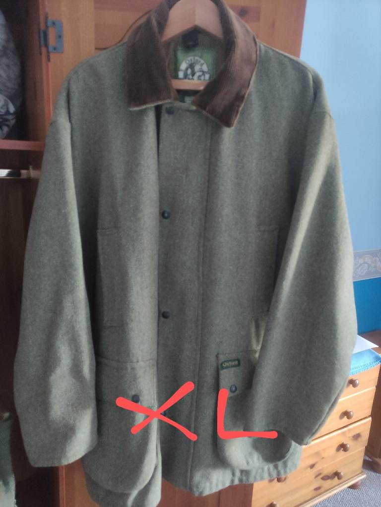 Mens Heavy Warm Tweed Country / shooting coat