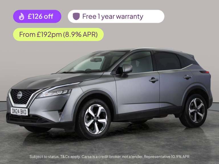 2024 Nissan Qashqai 1.3 DIG-T MHEV N-Connecta SUV 5dr Petrol Hybrid XTRON Euro 6 (s/s) (158 ps) S...