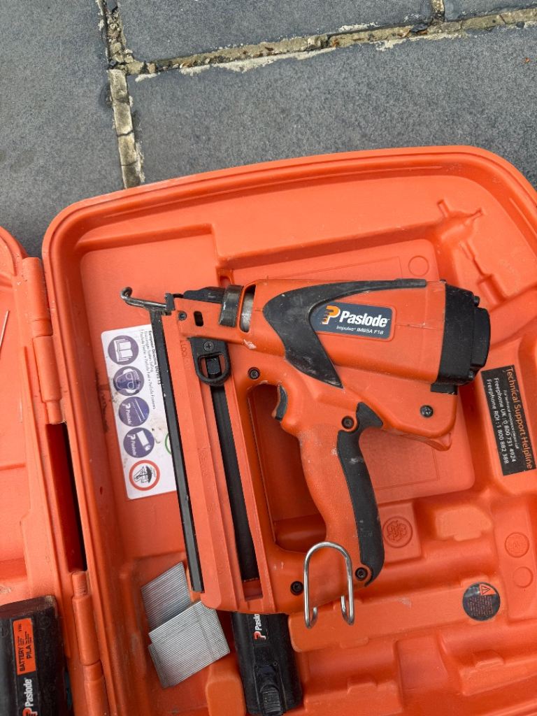 Paslode gas pin gun 