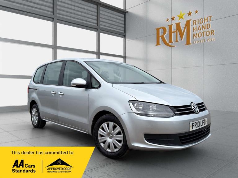 2013 Volkswagen Sharan 2.0 TDI CR BlueMotion Tech 140 S 5dr DSG MPV DIESEL Automatic