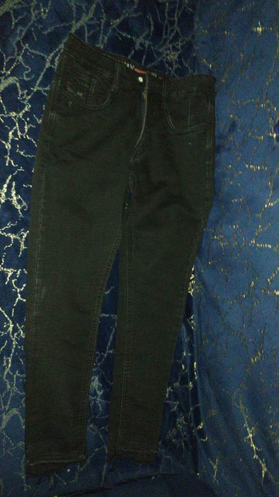 Tommy Black Denim Jeans - Good Condition