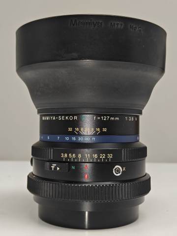 Mamiya Sekor Z 127mm f3.8 lens for RZ pro i, pro ii, pro ii D body