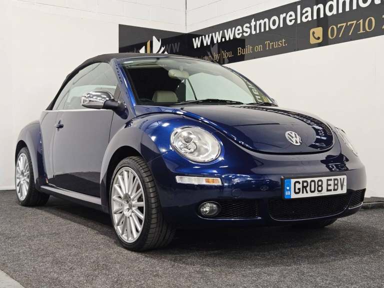2008 Volkswagen Beetle 1.8T Cabriolet Euro 4 2dr CONVERTIBLE Petrol Manual