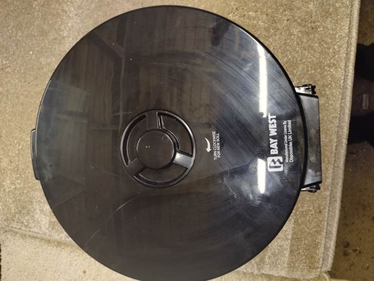 4 roll Bay West Black Toilet Roll Dispenser 