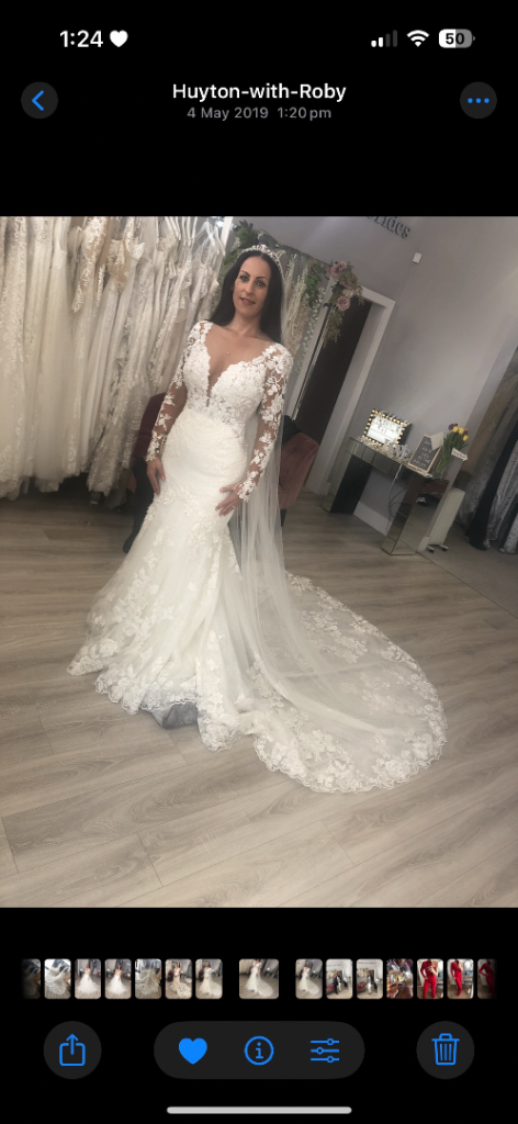 Martina Liana Wedding Gown - Size 10 - Brand New
