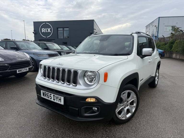 2015 Jeep Renegade 1.4T MultiAirII Limited SUV 5dr Petrol Manual Euro 6-HEATED BLACK LEATHER-B ES...