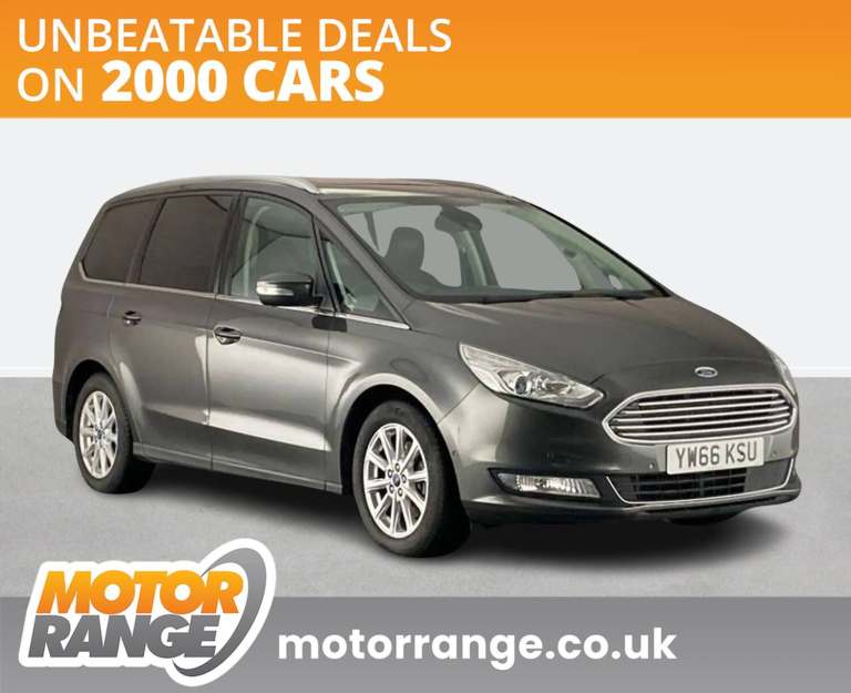2016 Ford Galaxy 2.0 TDCi 180 Titanium X 5dr MPV DIESEL Manual