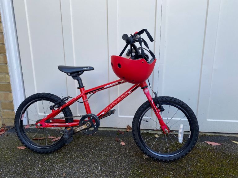 Red Dawes Academy 16” Childs Bike with Helmet
