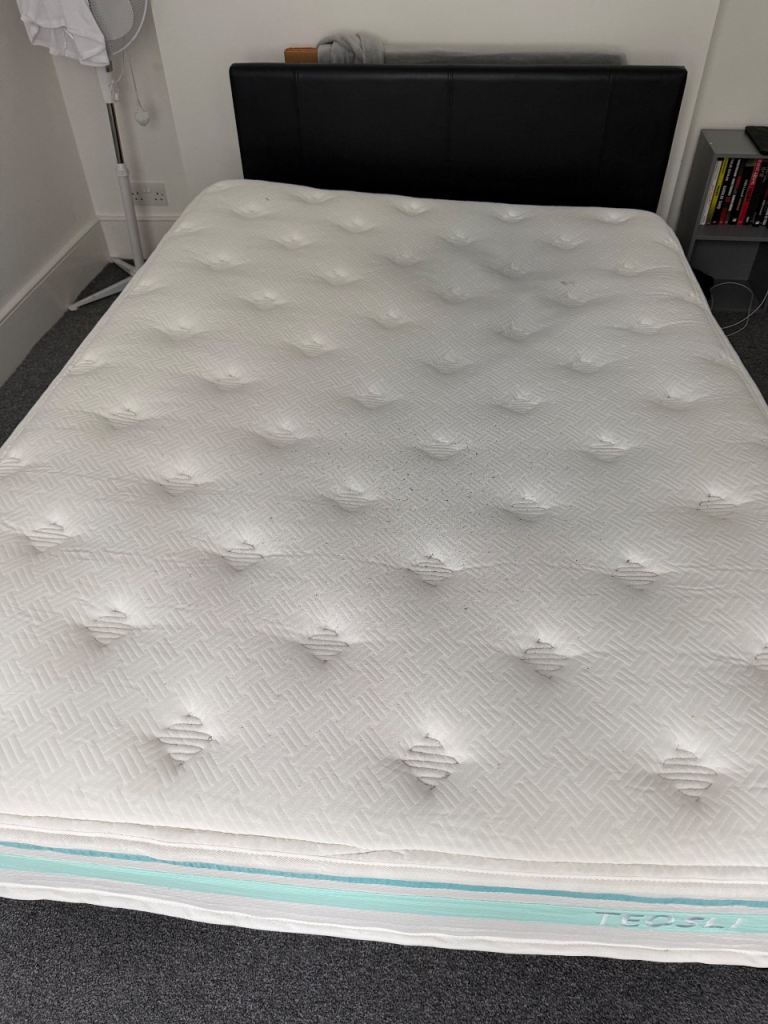 Double Ottoman Storage Bed + Mattress