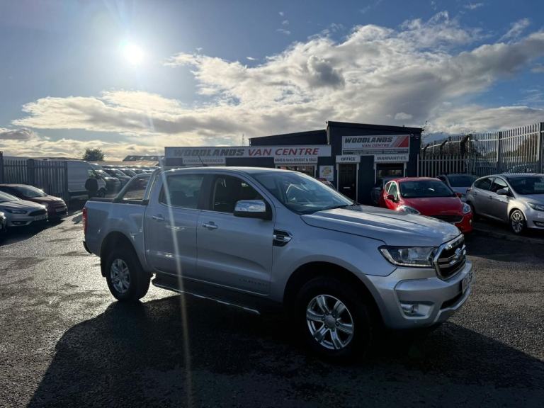 2021 ON 21 PLATE FORD RANGER LIMITED 4X4 170BHP DOUBLE CAB PICK UP ULEZ FREE 