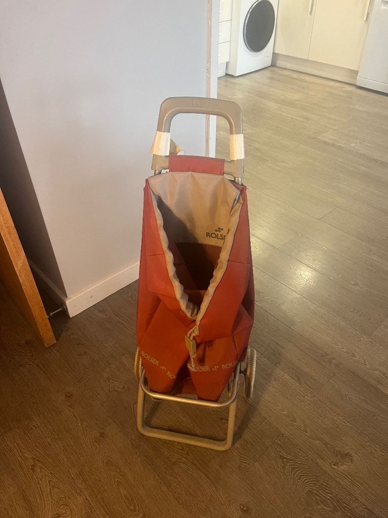 Rolser Red Shopping Trolley - Good Condition