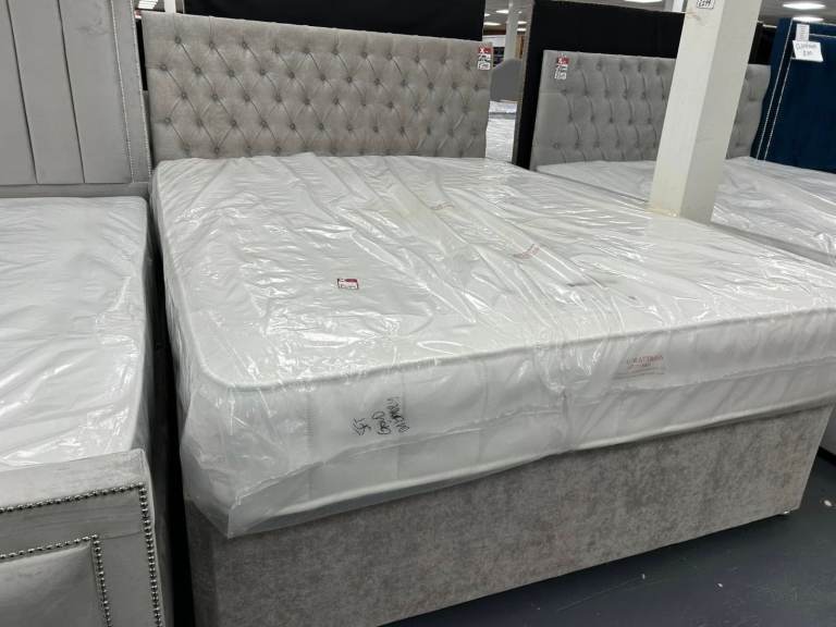 🛏️ 6FT Luxury Super King Chesterfield Bed – Brand New 📞 Order Now Amazing Price Pay On Delivery 