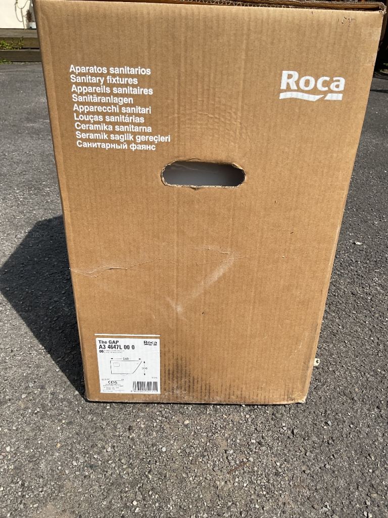 Roca wall hung toilet 