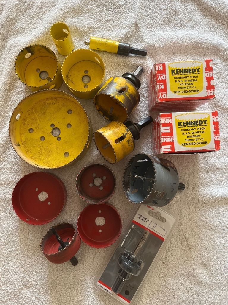 Metal Hole Saws Various & Arbors Adaptor Pilots 20 - 125mm X 15