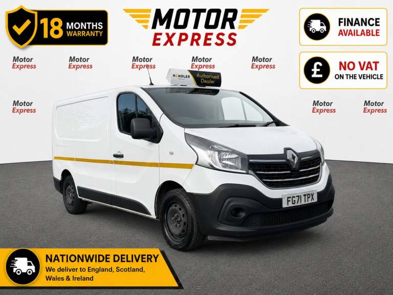 2021 Renault Trafic SL28 ENERGY dCi 120 Business+ Van PANEL VAN Diesel Manual