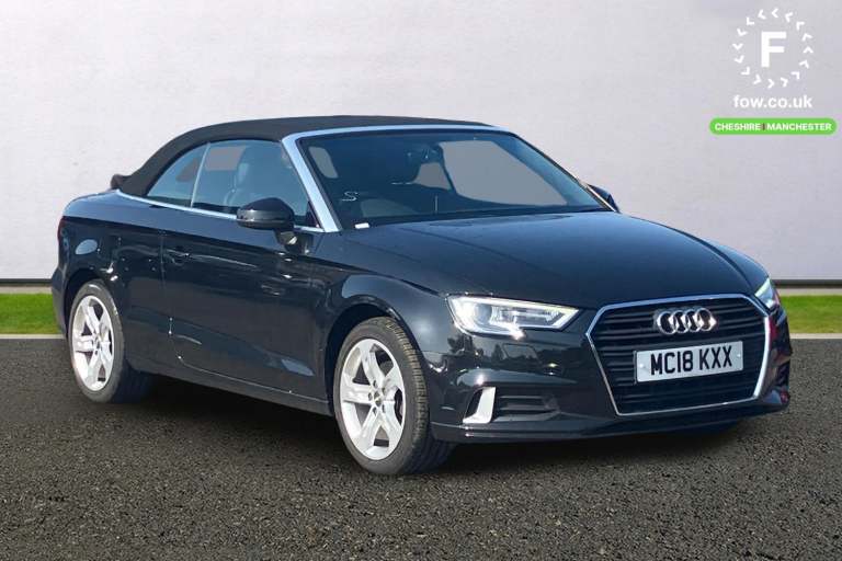 2018 Audi A3 1.5 TFSI Sport 2dr S Tronic Convertible PETROL Automatic