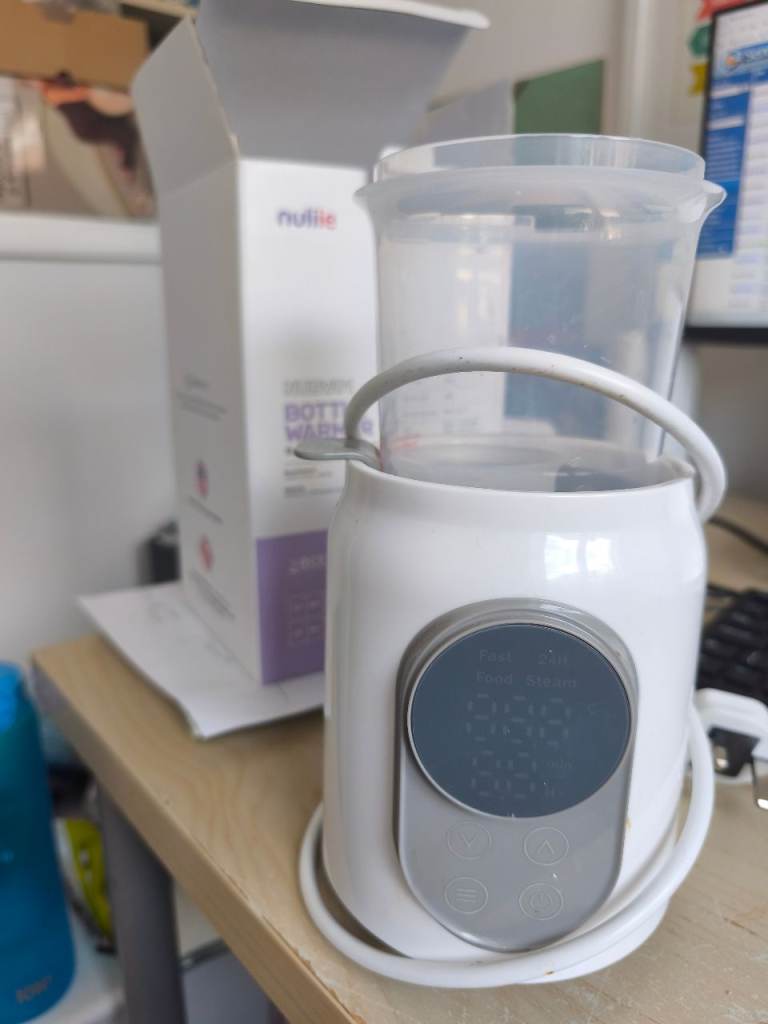 Nuliie Baby Bottle Warmer 10-in-1 with Digital LCD - like new