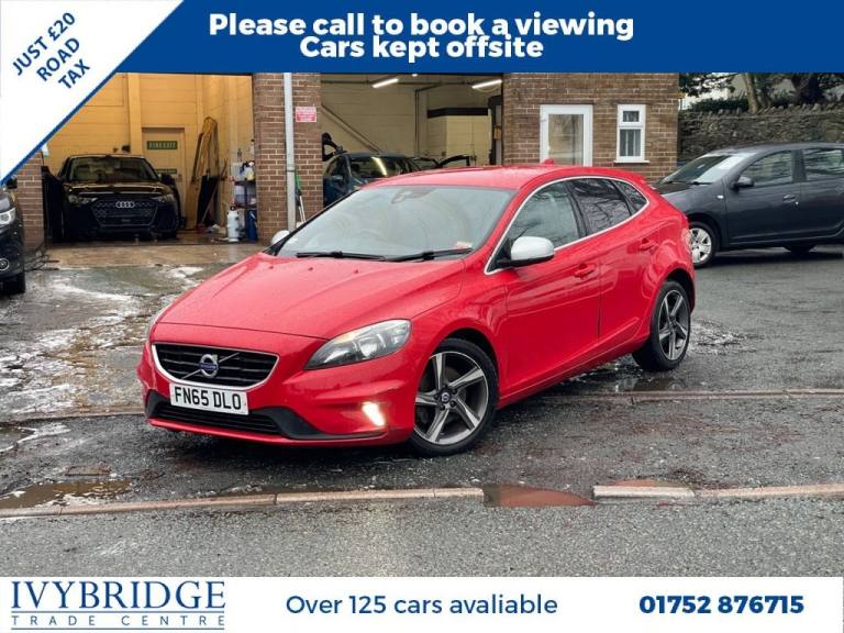 2015 65 VOLVO V40 2.0 D2 R-DESIGN HATCHBACK 5DR DIESEL MANUAL EURO 6 (S/S) (120