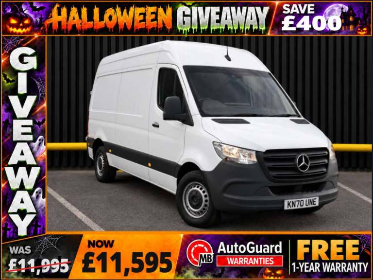 2020 Mercedes-Benz Sprinter 314 CDI Panel Van 2.1 Manual Diesel Panel Van Diesel Manual