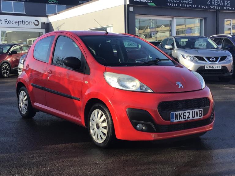 2012 Peugeot 107 1.0 12V Active Hatchback 5dr Petrol Manual Euro 5 (68 ps)