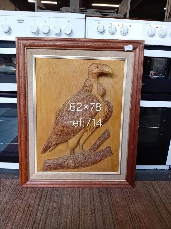 Carved Vulture wall art, Ref:714