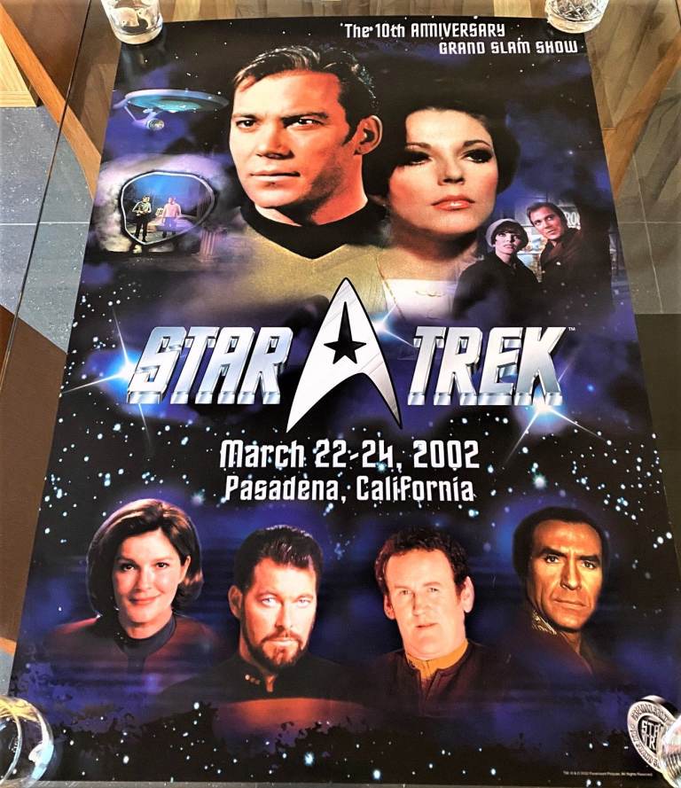 image for Original USA Star Trek Grand Slam poster 2002