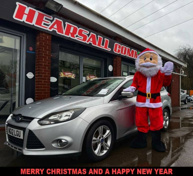 2012 12 FORD FOCUS 1.6 ZETEC TDCI 5D 113 BHP DIESEL  12M MOT