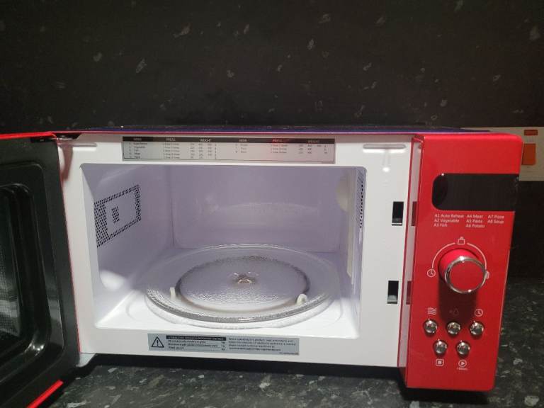 Red Microwave 