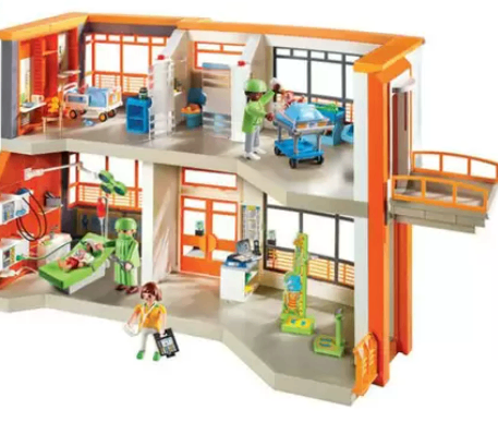 Playmobil 6657 City Life Furnished Children's Hospital