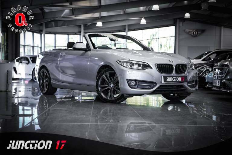 2015 BMW 2 Series 2.0 220d Sport Euro 6 (s/s) 2dr CONVERTIBLE Diesel Manual