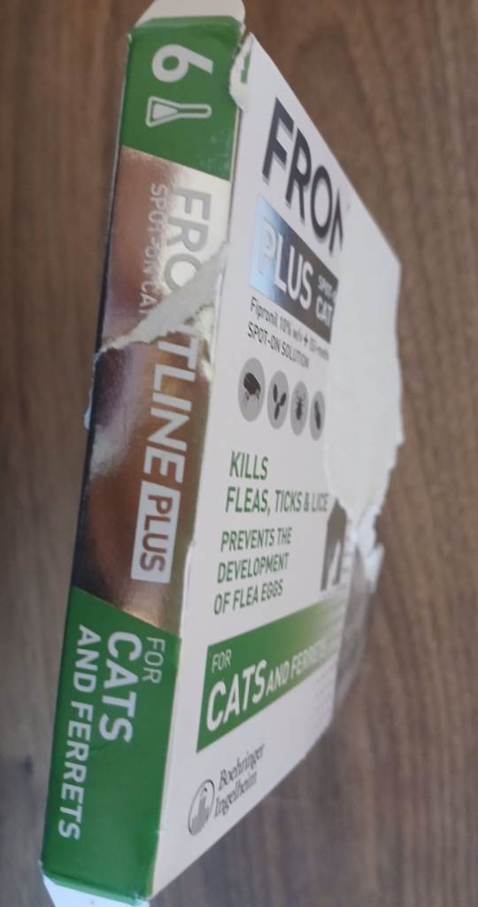 X5 Frontline Plus for cats and ferrets 
