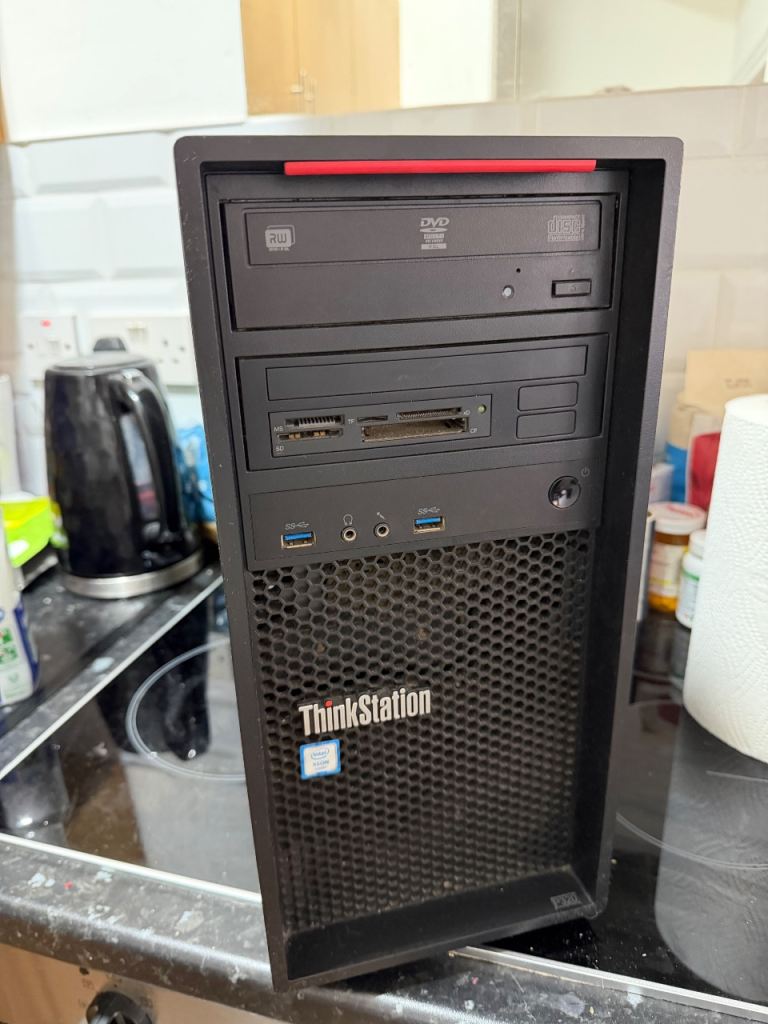 Lenovo ThinkStation P320 Gaming PC – GTX 1060 6GB – 16GB RAM – Windows 11