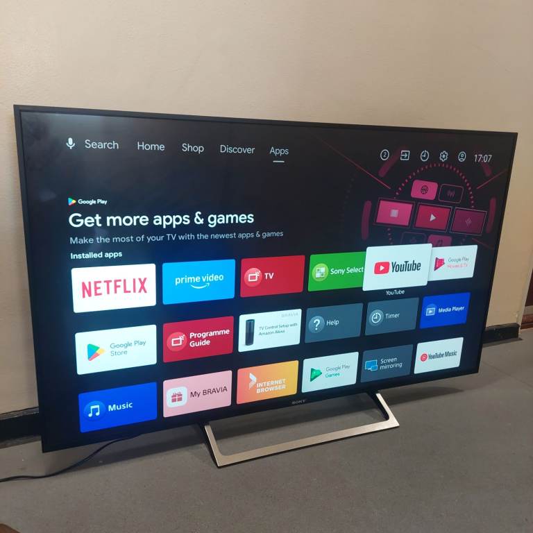 50"SONY BRAVIA ANDROID 4K ULTRA HD SMART WIFI LED TV 169£