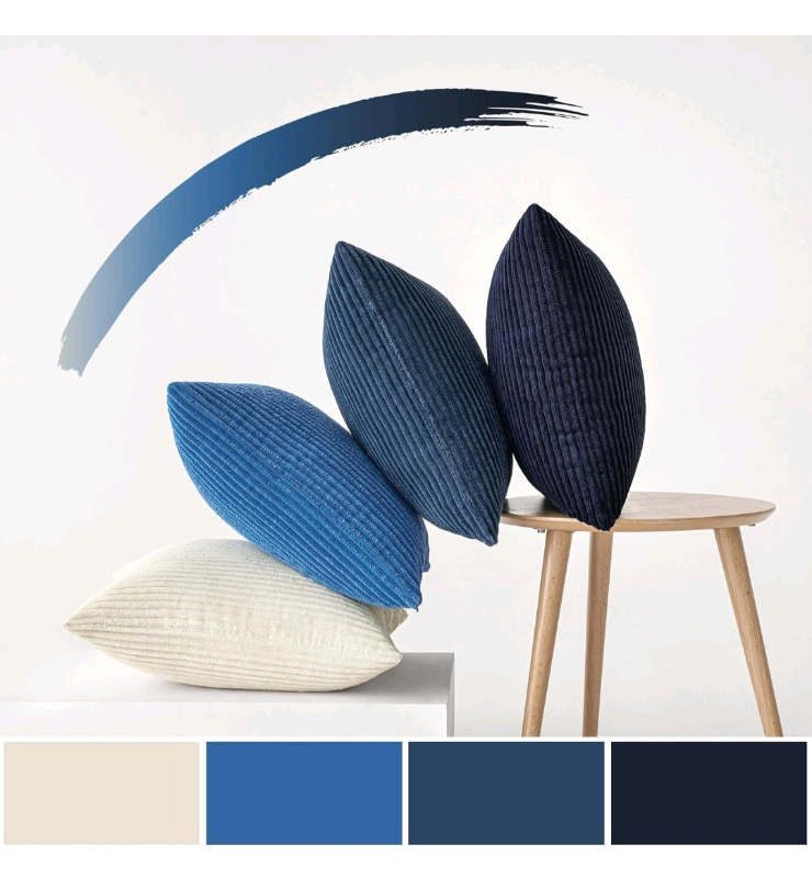 Bnip set of 4 Corduroy Cushion Covers