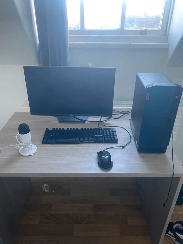 Gaming PC + 24" Dell Monitor + Xbox One S Bundle