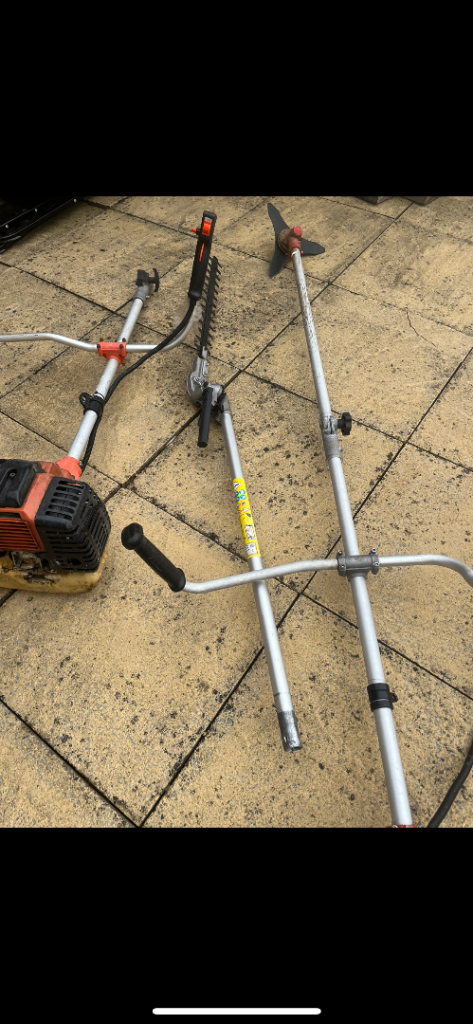 Petrol strimmer/hedge cutter 