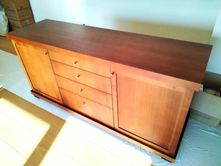 Walnut sideboard 