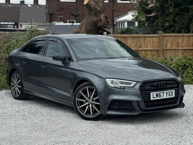 2017 Audi A3 2.0 TFSI Black Edition S Tronic Euro 6 (s/s) 4dr SALOON Petrol Automatic
