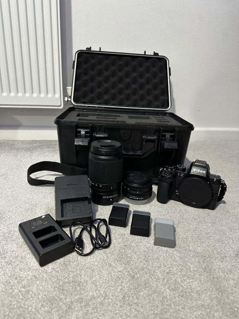 Nikon Z50 II Twin Lens Kit + Extras + Flight Case