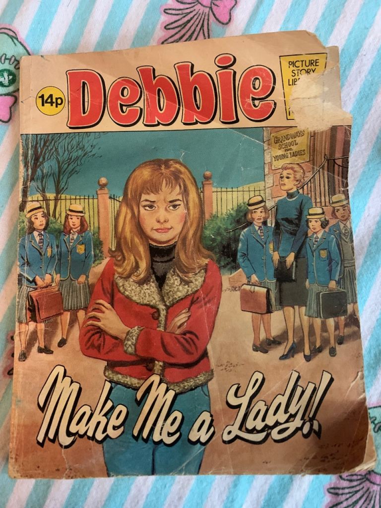 Vintage Debbie Comic Make Me a Lady – Fair Condition