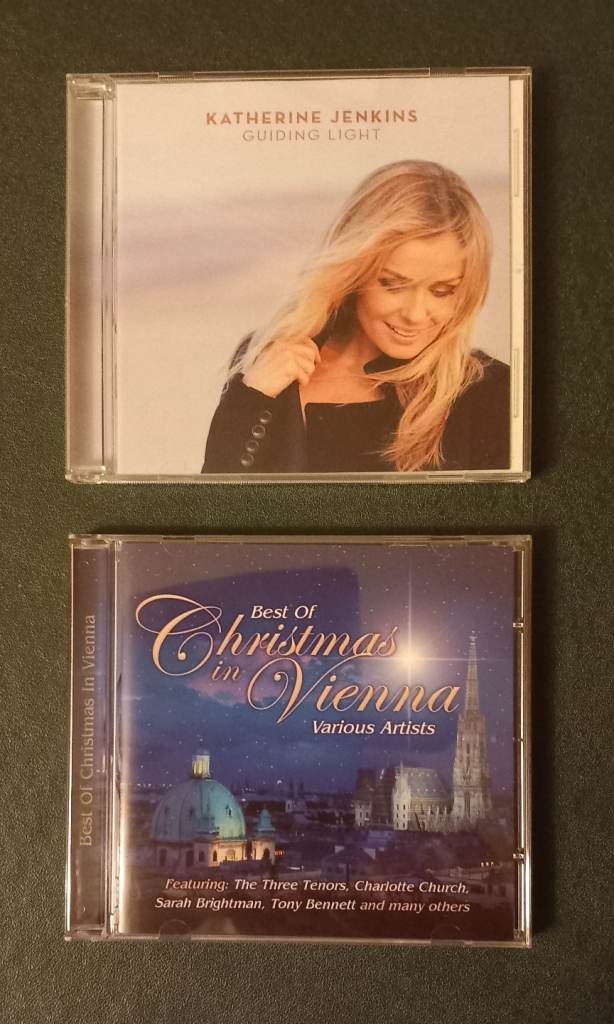2 Cds: Katherine Jenkins & Best of Christmas in Vienna. 50p each 