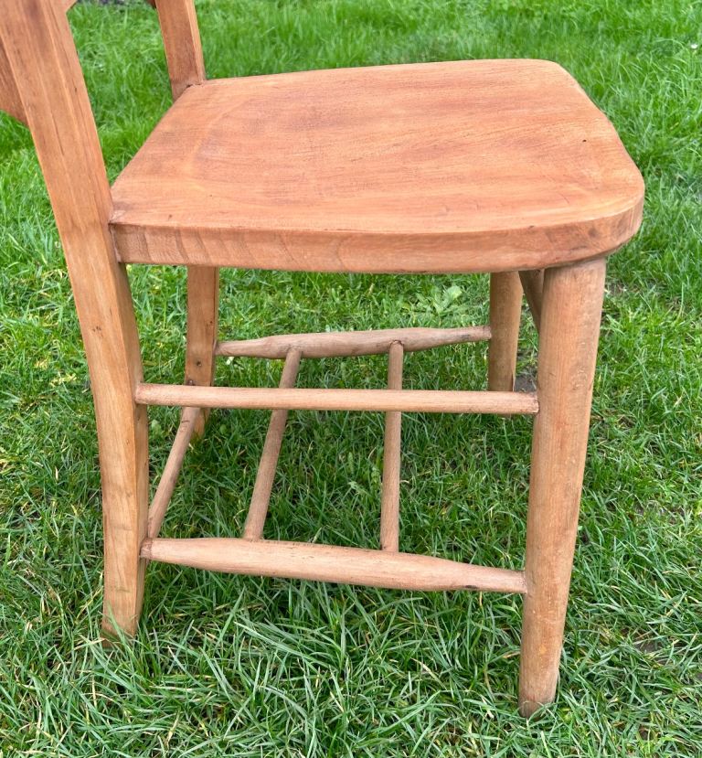 12 available antique chapel church chairs vintage kitchen oak dining old wooden stacking wedding