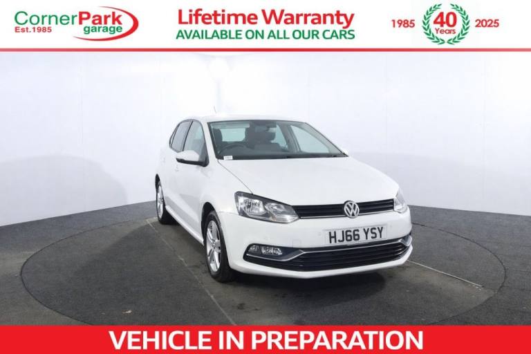 2016 Volkswagen Polo 1.2 TSI BlueMotion Tech Match Hatchback 5dr Petrol Manual Euro 6 (s/s) (90  ...
